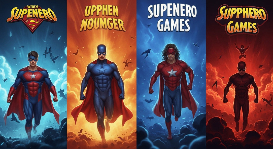 5 Superhero Games for 8 Year Olds