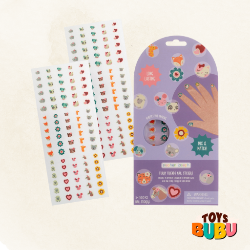 Stephen Joseph Clear Nail Stickers