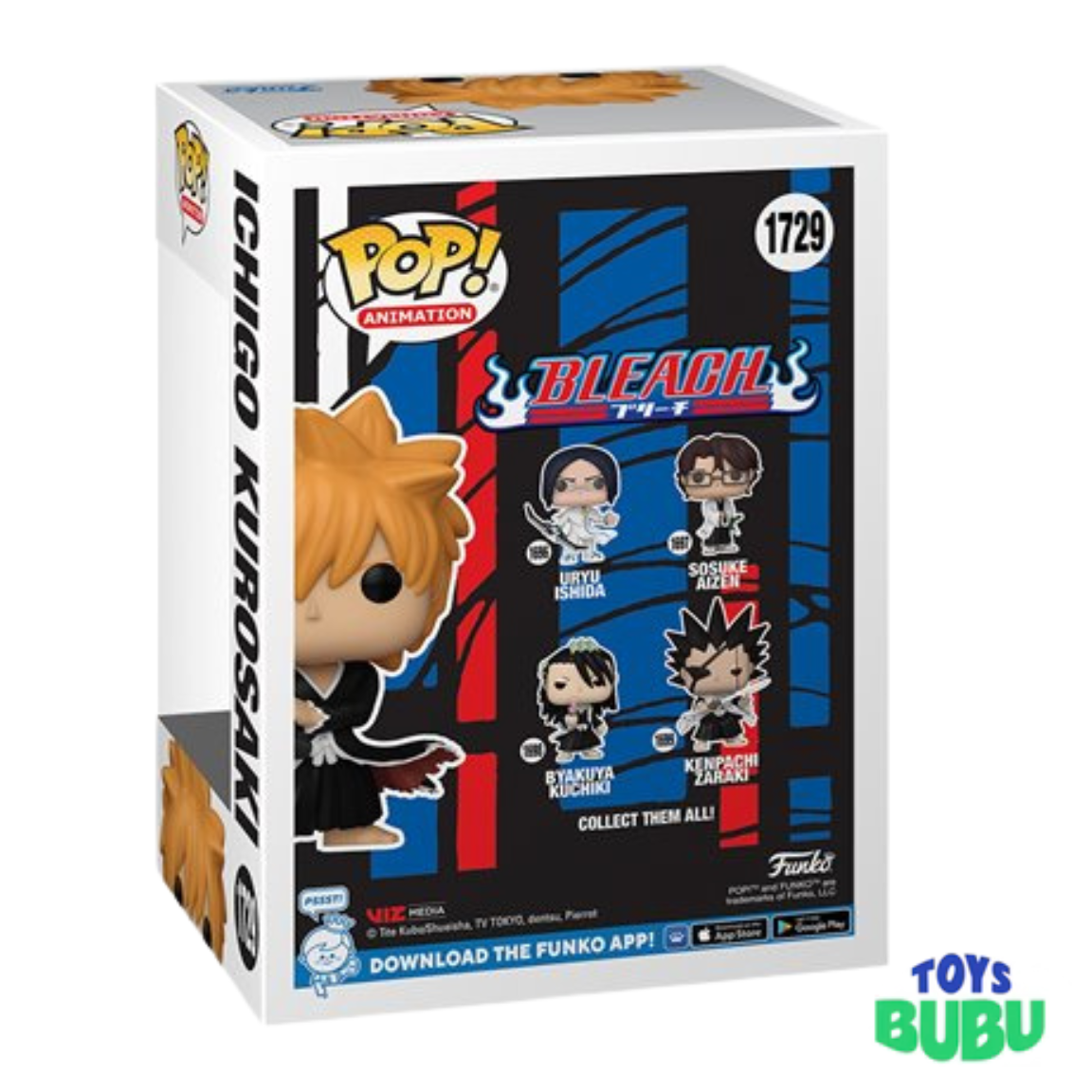 Ichigo Kurosaki Dangai Funko Pop #1729 – Bleach AAA Anime Exclusive Vinyl Figure - 4.5 inches (11.4 cm) tall