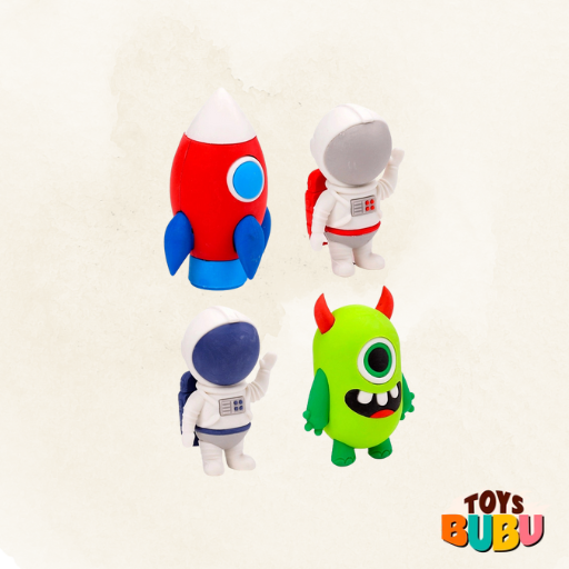 Space Cadet Eraser in A Mini Box