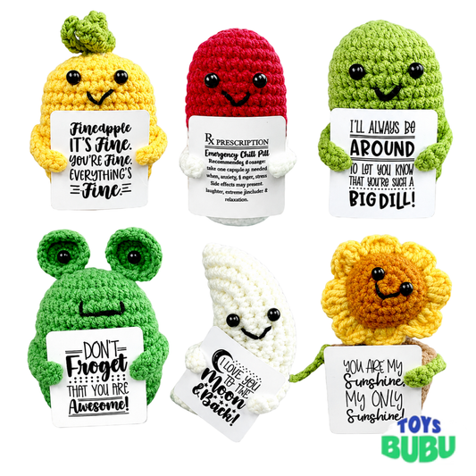 Plush Pals Emotional Support Crochet – Handmade Comfort Companion