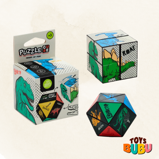 Dinosauria Puzzle Cube Toy