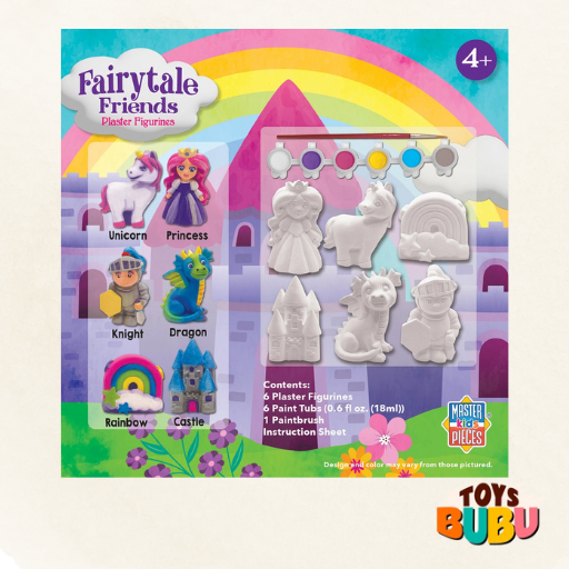 Fairy Tale Friends - Plaster 6 figurine Paint Set