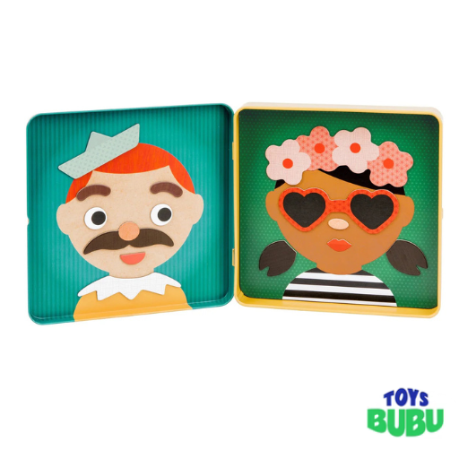 Funny Faces Magnetic Play Set Petit Collage