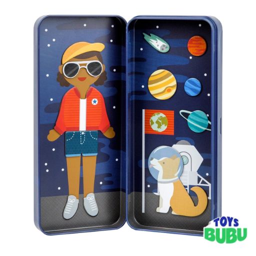 Space Bound Shine Bright Magnetic Play Set by Petit Collage