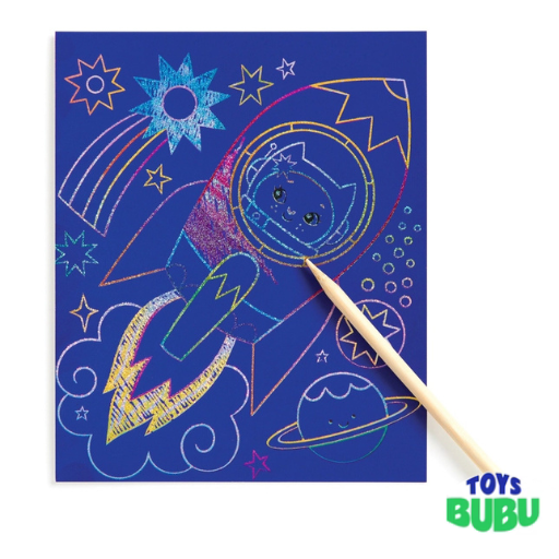 Cosmic Galaxy Scratch Magic