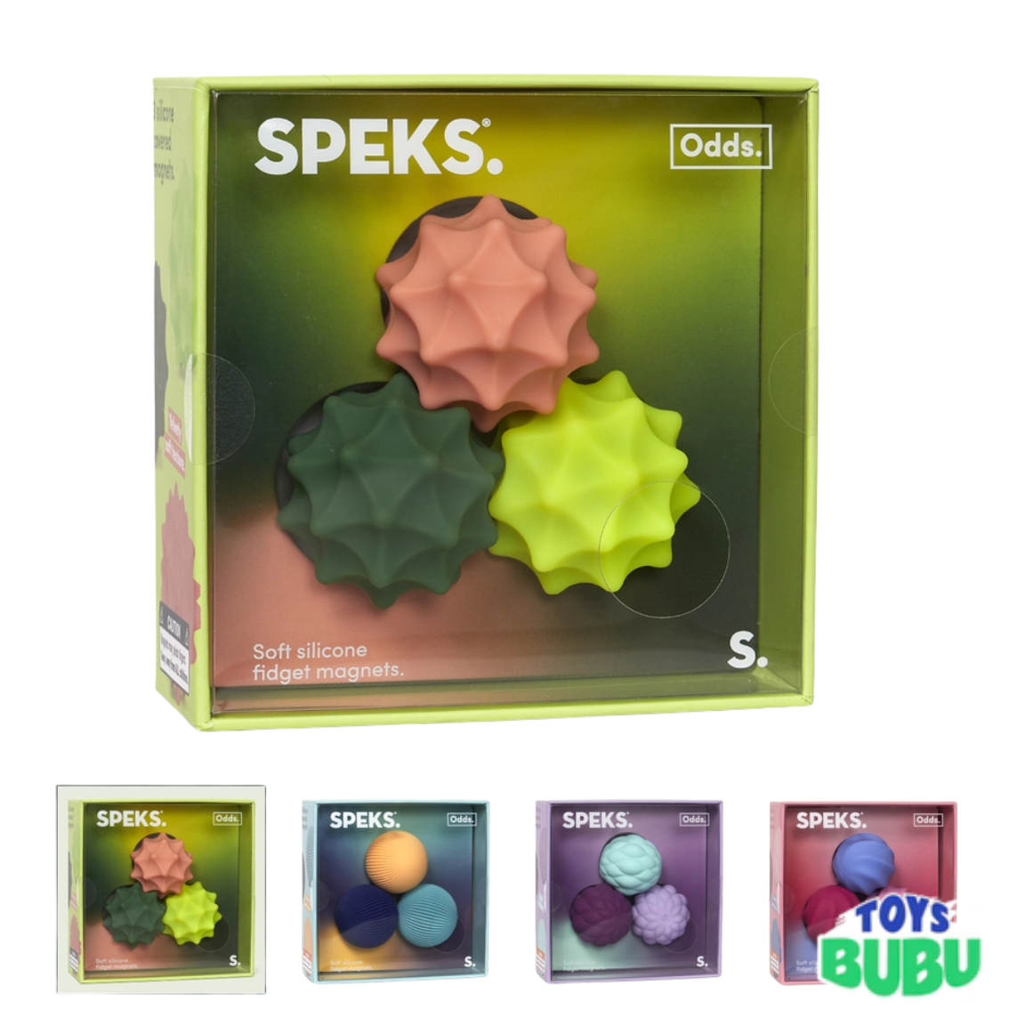 Speks Odds Magnetic Balls – Vivid Lines, Puffs & Spurs Fidget Building Set