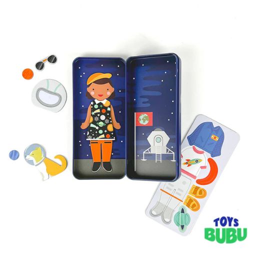 Space Bound Shine Bright Magnetic Play Set by Petit Collage