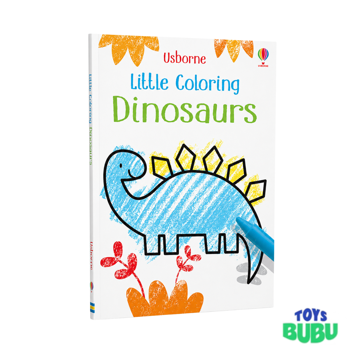 Dinosaur Activity Pack for Kids - 3-Book Set with Stickers, Coloring and Games (Usborne)