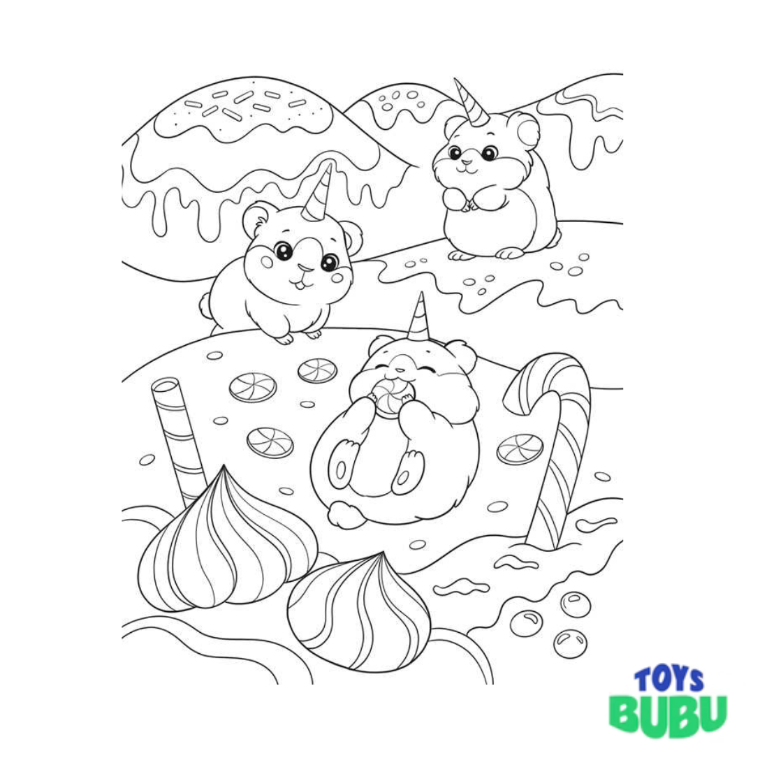 Cute Puffy StickCute Puffy Sticker Art Book for Kids β 3D Creative Activity Set (IglooBooks)