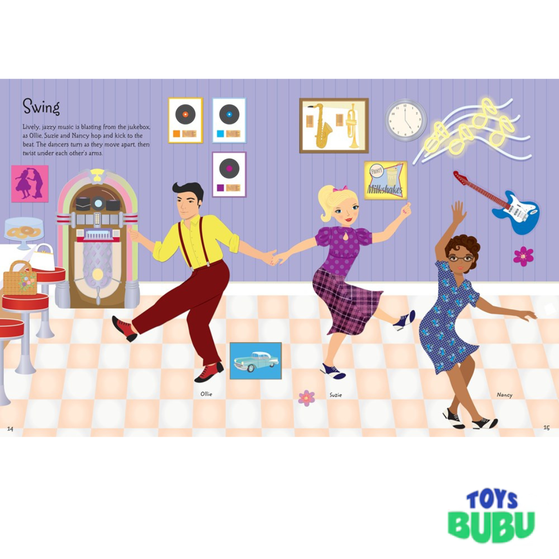Sticker Dolly Dressing Dancers Book β 300+ Dress-Up Stickers Activity Book for Kids (Usborne)
