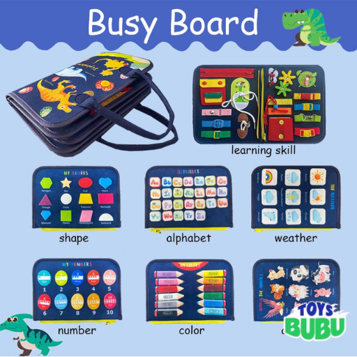 Educational Felt Busy Book