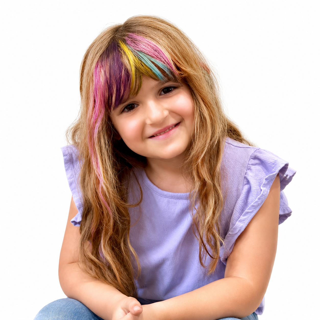 Kids Face & Body Color Gel Sticks – 12 Washable Hair and Body Art Colors