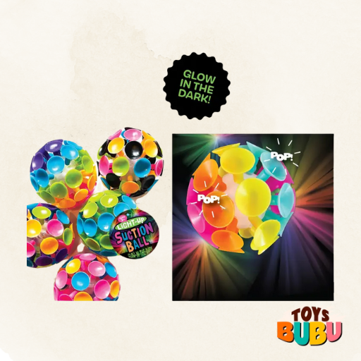 So Much Fun! Light Up Suction Ball
