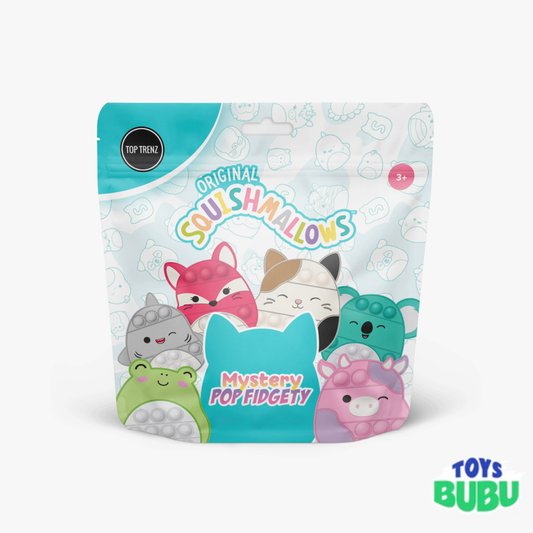 SSquishmallows Mystery Blind Bag Pop It Fidget Toy – Surprise Collectible (1 Mystery Blind Bag)