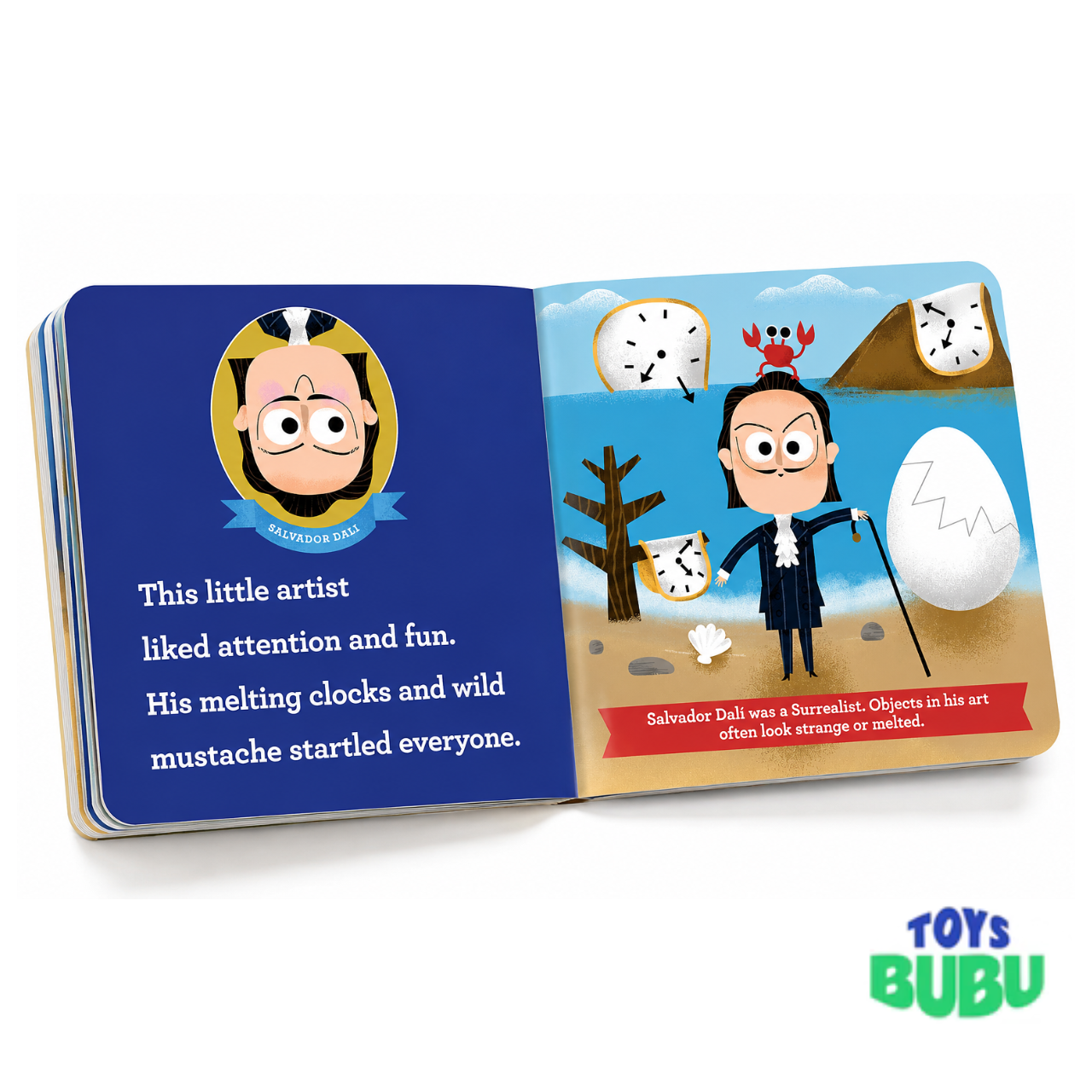 This Little Artist Board Book – Baby's First Introduction to Famous Artists (Ages 0–4)