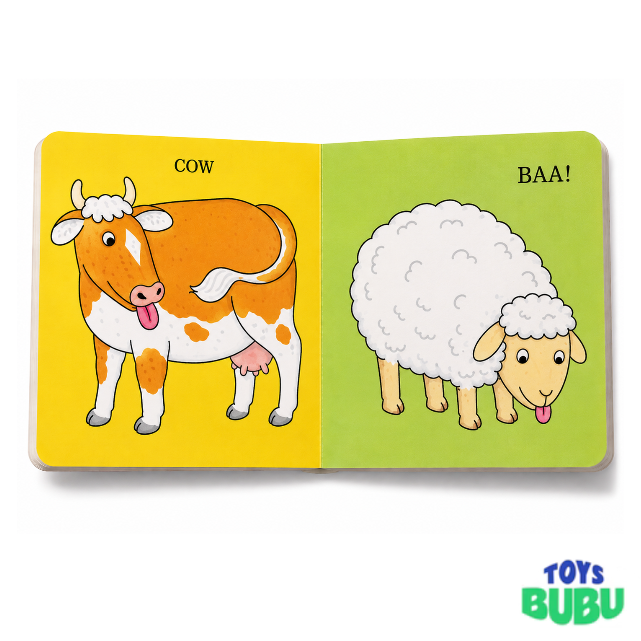 Farm Animals Board Book by Rod Campbell – First Farm Animal Book for Babies & Toddlers