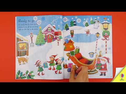 Christmas Sticker Book for Kids – 150+ Holiday Stickers Activity Book by Alice Beecham (Usborne)