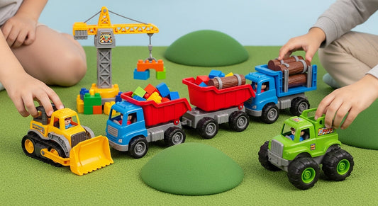 Toy Trucks for Kids: Durable & Fun Playtime - ToysBubu