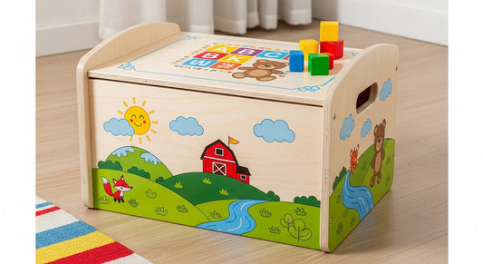 Kids Toy Box: Organize and Store Toys with Style - ToysBubu