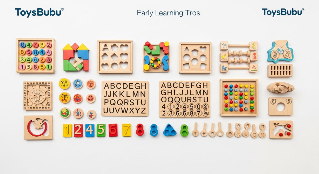 Wooden Toy Early Learning | Educational Toys | ToysBubu