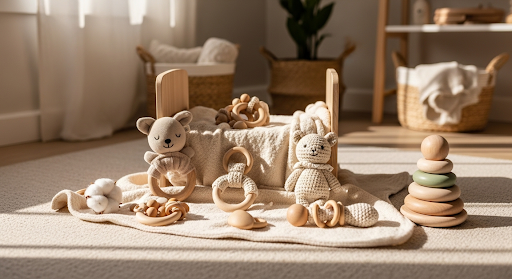 Organic Newborn Toys Guide Safe & Natural Baby USA