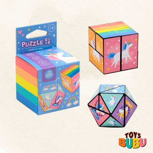 Unicorn Magic Puzzle Cube Toy