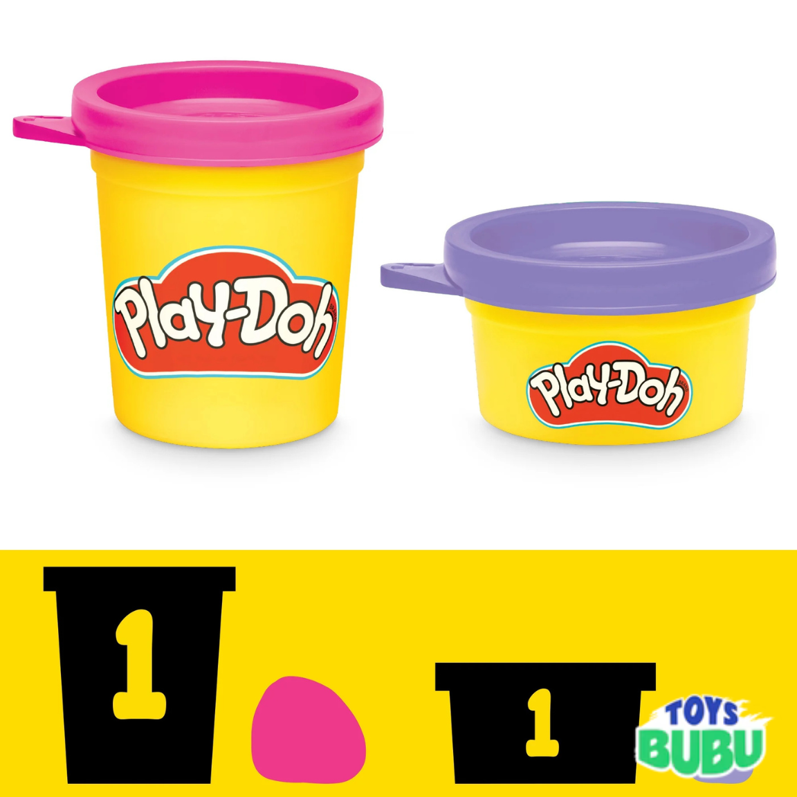 Disney Play-Doh Stamp & Go Set – Mickey Minnie Donald - Toddler Activity