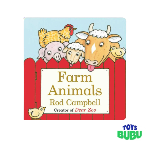 Farm Animals by Rod Campbell - Board Book