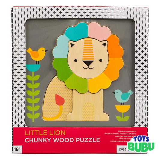 Little Lion Chunky Wood Puzzle by Petit Collage