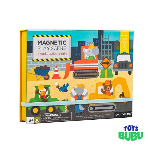 Construction Site - Magnetic Play Scene