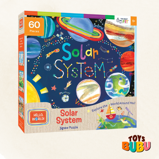 Hello, World! - Solar System - 60 piece puzzle