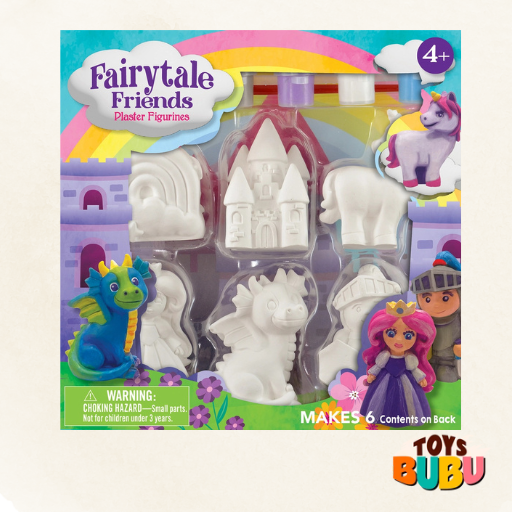 Fairy Tale Friends - Plaster 6 figurine Paint Set