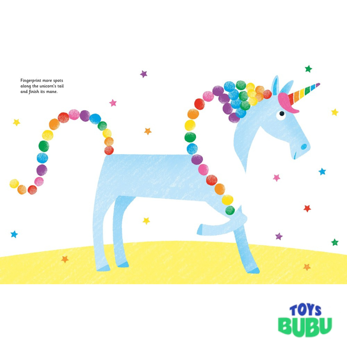 Fingerprint Activities Book for Kids – Fairy & Unicorn Ink Pad Activity Book (Hardcover)