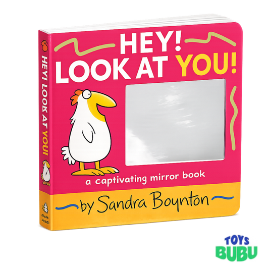 Hey! Look At You! Interactive Board Book for Babies – Sandra Boynton Baby Milestone Book