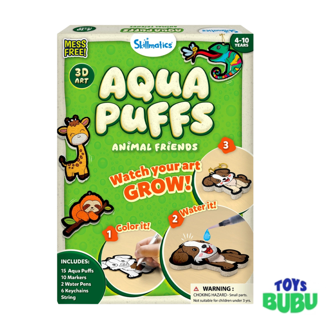 3D Art Aqua Puffs by Skillmatics