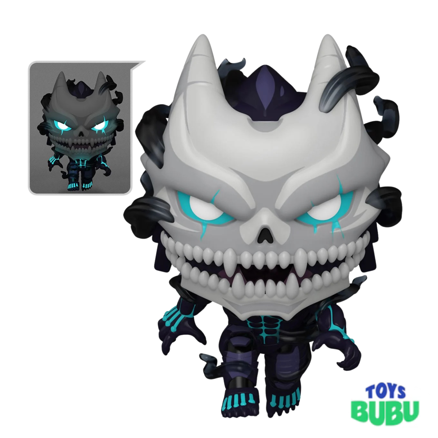 Kaiju No. 8 Glow-in-the-Dark Funko Pop #2326 Exclusive Vinyl Figure - 4.5 inches (11.43 cm) tall
