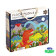 Dinosaur Kingdom 24-Piece Floor Puzzle - Big Jigsaw Activity for Kids