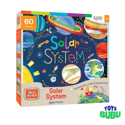 Hello, World! - Solar System - 60 piece puzzle