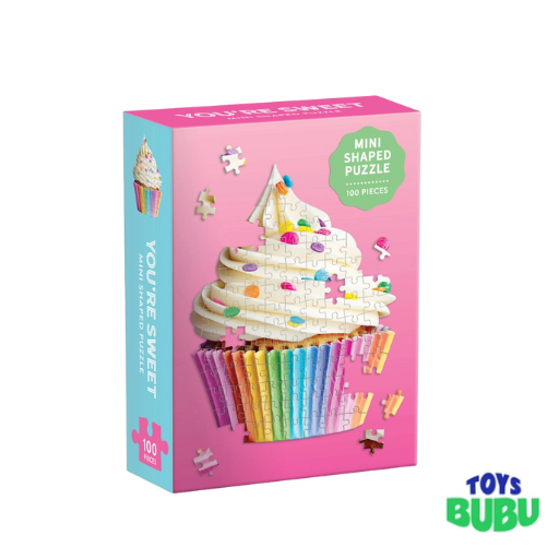 You're Sweet Cupcake - 100 Piece Mini Shaped Puzzle