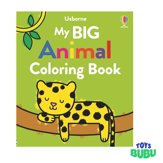 My Big Animal Coloring Book for Kids – 90+ Easy Coloring Pages (Usborne My Big Coloring Ages 3+)