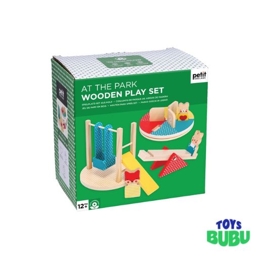 At the Park Wooden Play Set by Petit Collage