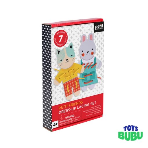 Petit Friends: Dress-up Lacing Set by Petit Collage