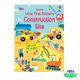 Construction Sticker Book for Kids – 170+ Vehicle Stickers Activity Book (Usborne Little First Stickers)