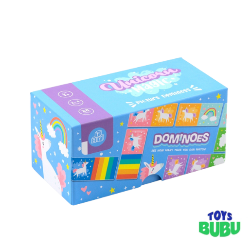 Unicorn Magic Dominoes Set