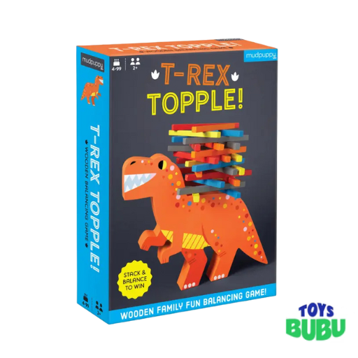 Mudpuppy - T-Rex Topple! Balancing Game