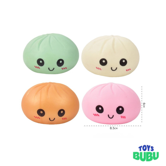 Squishy Dumpling Bao Bun Fidget Toy – Viral Sensory Stress Relief Toy