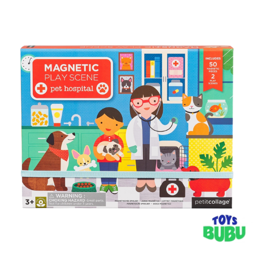 Pet Hospital Magnetic Play Scene
