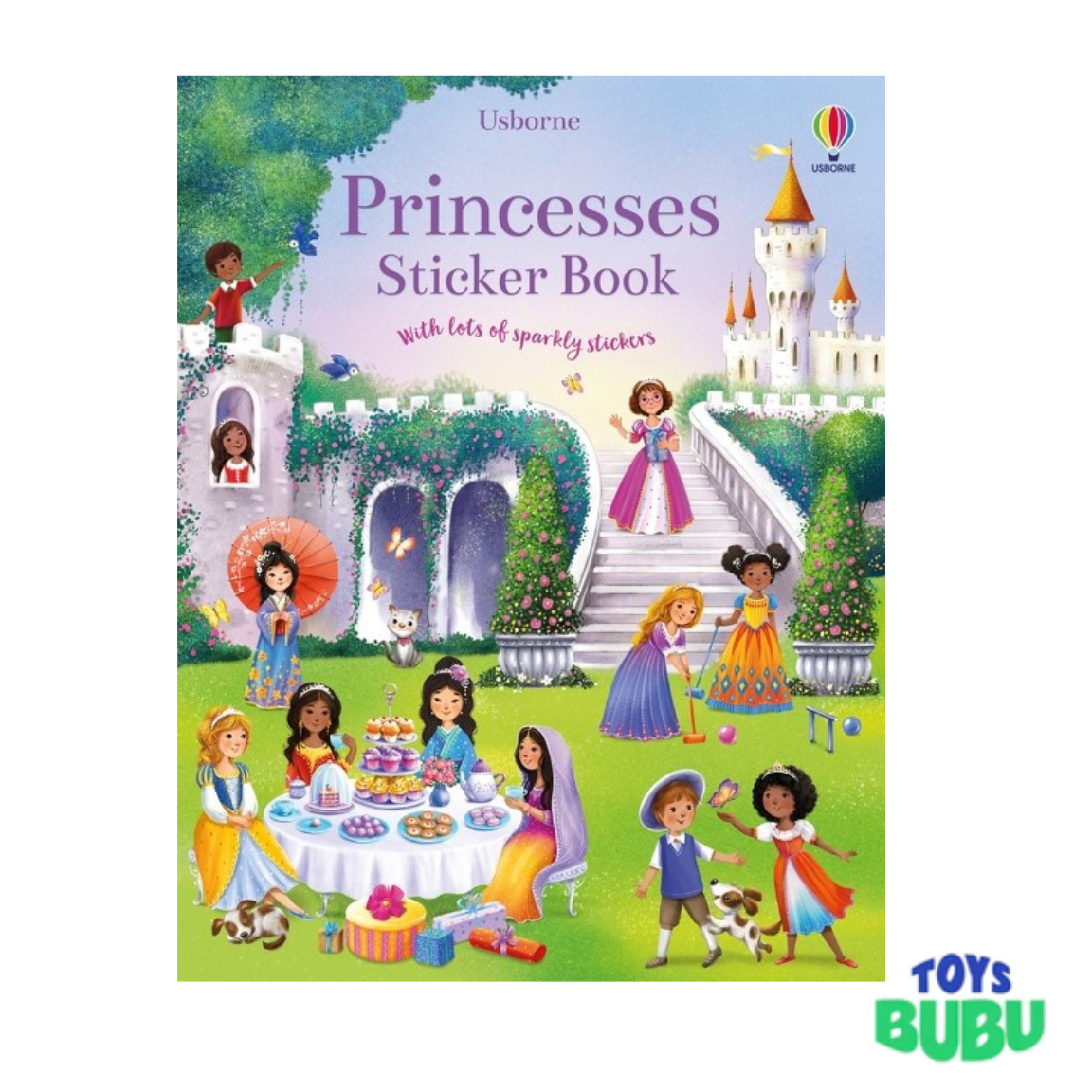 Princess Sticker Book for Kids – Magical Princess Activity Book by Fiona Watt (Usborne)