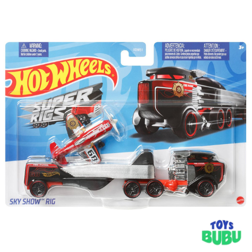 Hot Wheels Super Hauling Rig & Car Set 2026 – Toy Truck with Vehicle for Kids (Die Cast Cars)